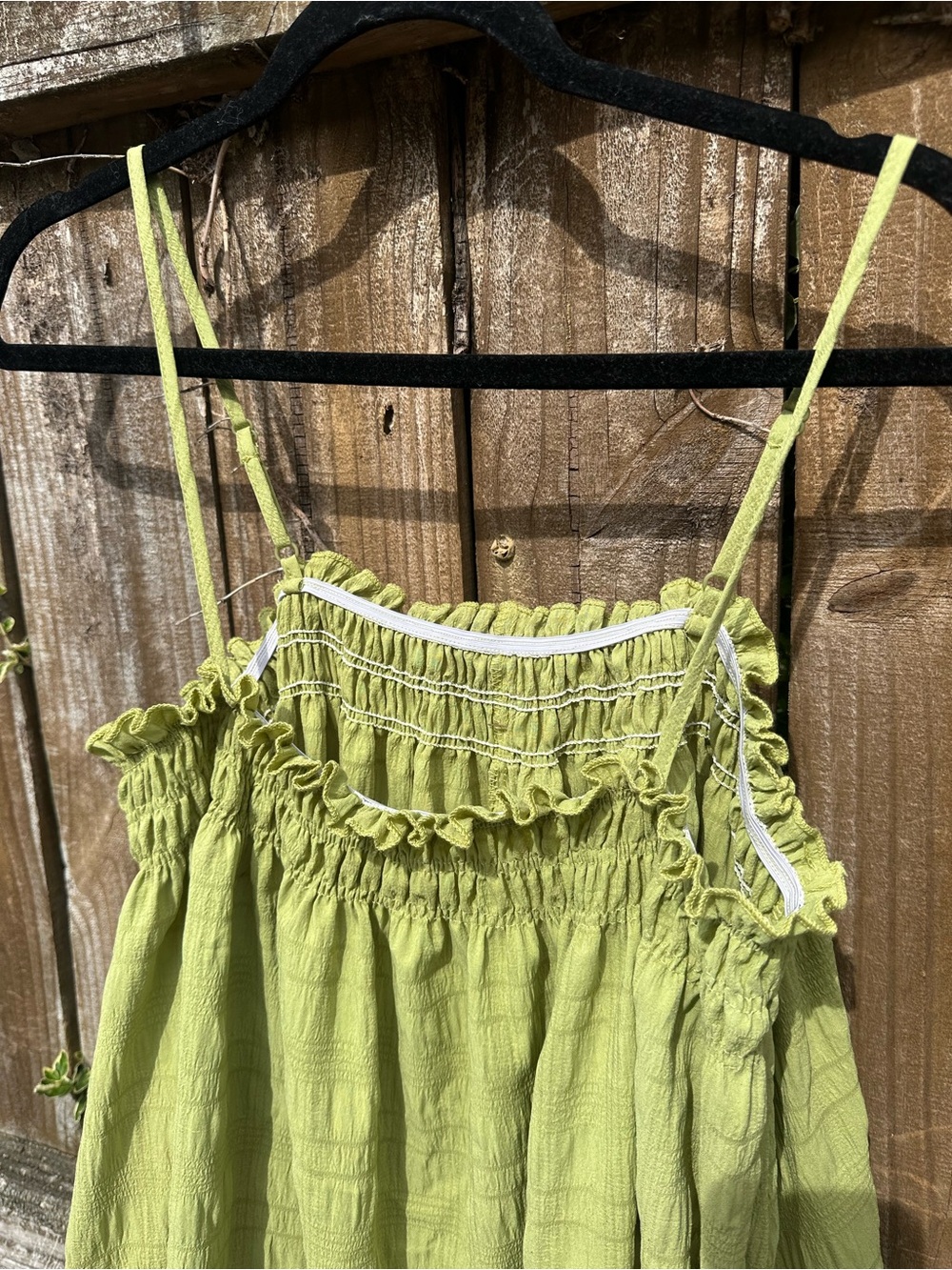 Smocked babydoll dress - Picture 4 of 4